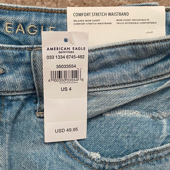 American Eagle Distressed Denim Shorts - Picture 3 of 3